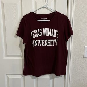 Texas Woman's University T-shirt, size XXL